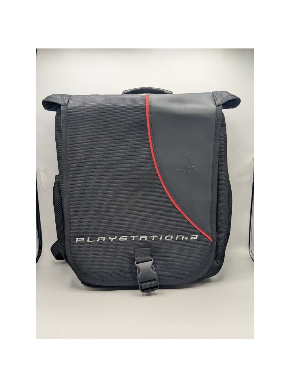 Official Sony PlayStation 3 Backpack PS3 Storage Travel Bag Carrying Soft Case